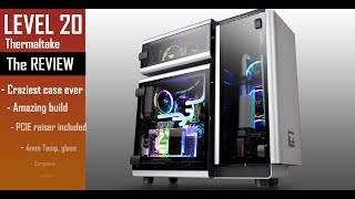 Thermaltake Level 20 Tempered Glass Edition Full Tower Chassis (CA-1J9-00F9WN-00) - відео 5