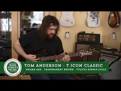 Tom Anderson Electric Guitars - T Icon Classic - Transparent Brown