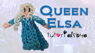 {Disney Princess Series} Queen Elsa Figurine/Action Figure Rainbow Loom Tutorial