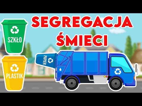 Segregacja śmieci - Recykling odpadów - Śmieciarki - Bajka edukacyjna dla dzieci - Ekologia