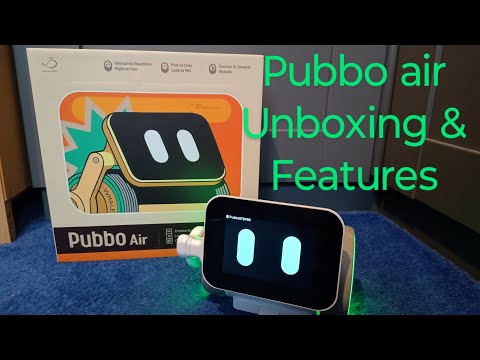 Pubbo Air unboxing & features #pubbo #robot #ai #coding #education #unboxing #stem 