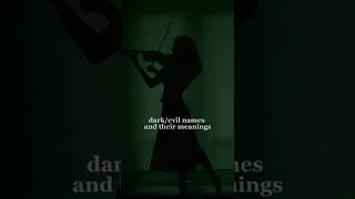 Download lagu dark names with their meaning mp3