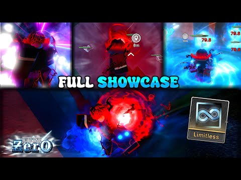 Jujutsu Zero: Special Grade LIMITLESS Cursed Technique (Full Showcase)