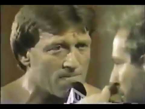 Paul Orndorff vs. Steve Williams + Interview - Lumberjack Match - 2/15/1991 - UWF