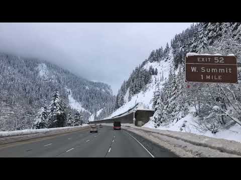 Snoqualmie Pass December 17th, 2021