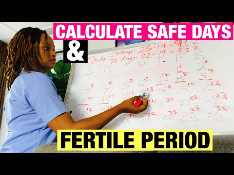 How To Calculate Safe Days To Avoid Pregnancy // How To Calculate Fertile Window To Get Pregnant