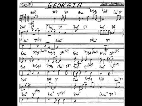 GEORGIA ON MY MIND Backing track for Bb instruments TRUMPET SAX CLARINET