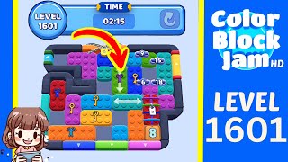 Soluzione del Livello 1601 di Color Block Jam