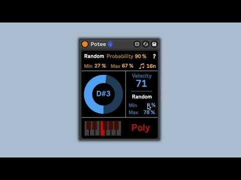 Potee, a free Max For Live autonomous solist.