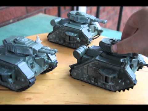 40k Warhammer 40,000 Leman Russ Exterminator, Scratch Built