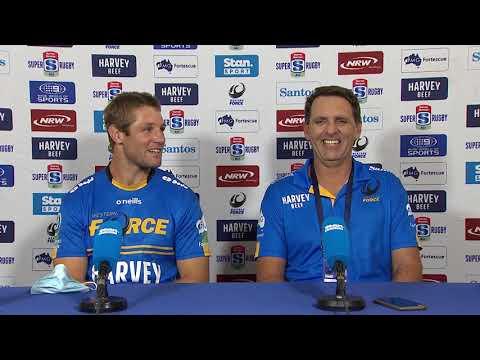 Harvey Norman Super Rugby AU Round Ten: Force press conference