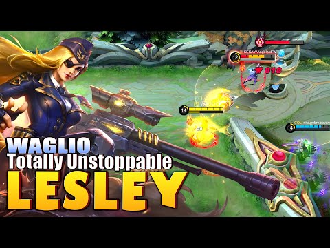 Lesley Totally Unstoppable Still Now! Top Global Lesley by WAGLIO ~ Mobile Legends