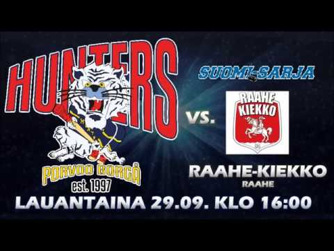 Maalikooste Hunters - Raahe-kiekko 29.9.2018