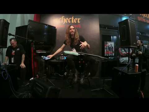 Nick Johnston - NAMM 2017 - Schecter Booth