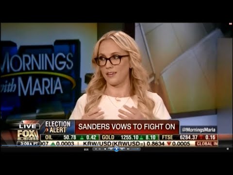 06-08-16 Kat Timpf on Mornings with Maria - Bernie Refuses to Quit