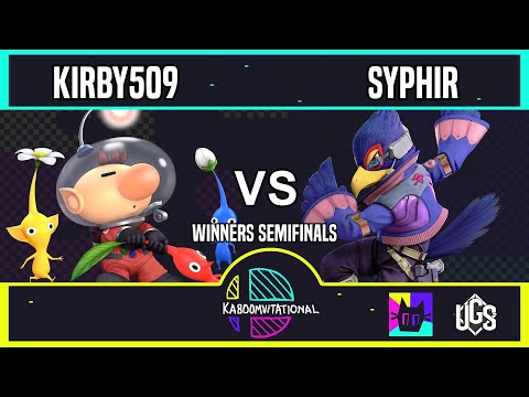 Kaboomvitational  -  Winners Semifinals  -  Kirby509(Olimar) Vs. Syphir(Falco)