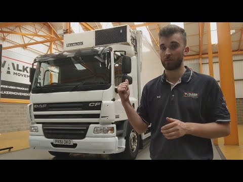 Stock Item Review: DAF CF75 310 EURO 5, 6X2, 26 TONNE INSULATED FRIDGE/FREEZER