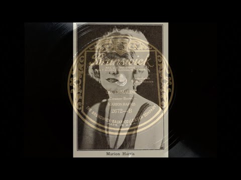 "Go Emmaline" Marion Harris (Brunswick, 1924) Great Bennie Krueger!
