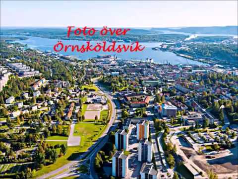 Snowfall in Örnsköldsvik, Sweden 2017