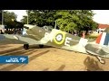 Lesotho S King Letsie III Unveils Spitfire Fighter Jet Memorial