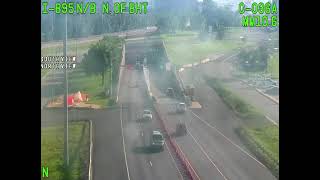 I-895 N Of Harbor Tunnel Traffic Camera 8/23/2026 6:08 PM - 8/24/2026 1:31 AM (Sunny - Midnight)