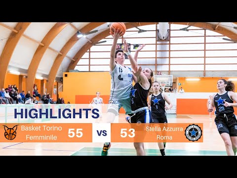 Basket Femminile A2 - Vittoria Basket Torino Femminile vs Stella Azzurra Roma: Buzzer Beater Epico!