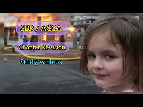 ACCA/SBR Chapter 2 The professional and ethical duty of the accountant /Strategic Business Reporting