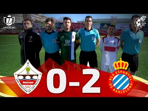 RESUMEN | Copa del Rey |  UD San Sebastián de los Reyes 0 - 2 RCD Espanyol