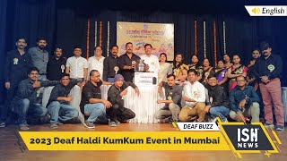 2023 Deaf Haldi KumKum Event in Mumbai