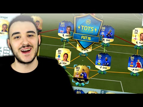 5 TOTS & 1 TOTY BPL FUTDRAFT - FIFA 16 FUTDRAFT