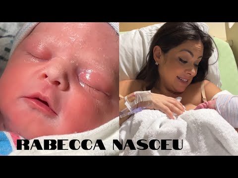 REBECCA  NASCEU  SEJA BEM-VINDA