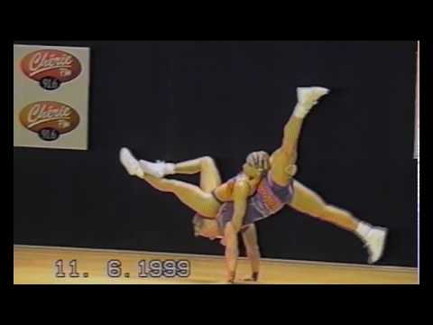 Radka Hanakova, David Huf (Czech Republic) - 1999 FISAF European Aerobic Championship