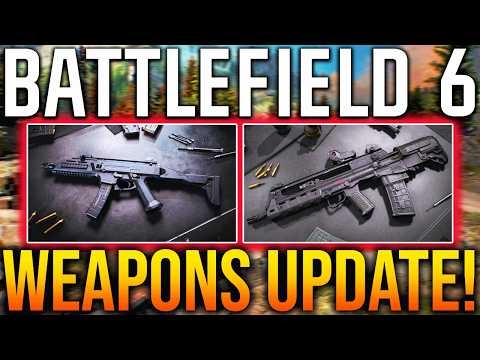 BATTLEFIELD 6 MAJOR SEASON 2 WEAPONS UPDATE!