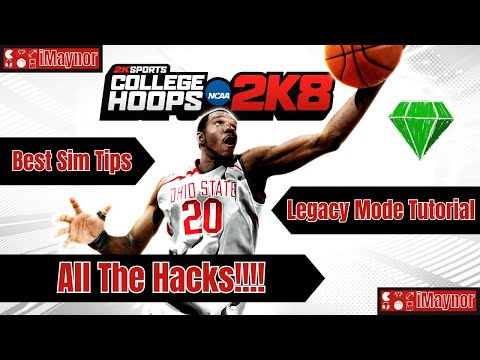 College Hoops 2k8 Legacy Mode Tutorial