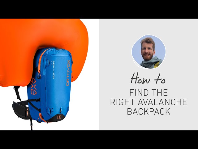 Video Teaser für AVABAG ASCENT Skitouren Lawinenrucksack | ORTOVOX Rucksackberater