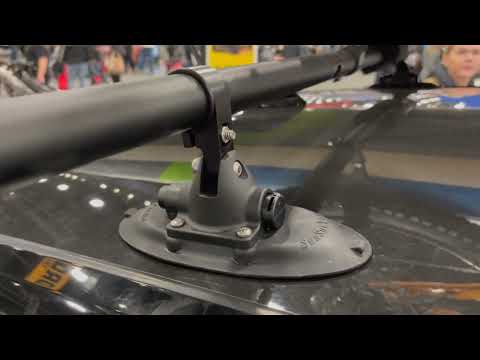 SeaSucker Black Monkey Bar Roof Rack System - A Suction Cup Roof Rack?
