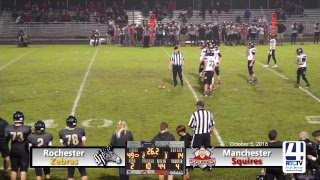 Rochester Varsity Football vs Manchester