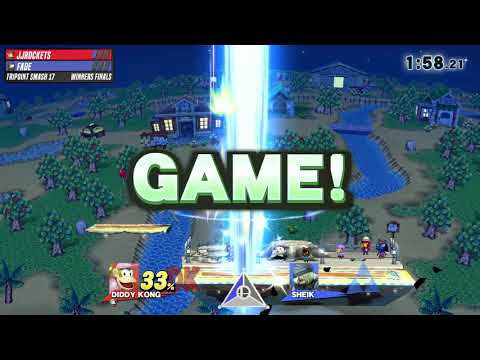 Tripoint Smash 17 - Winners Finals - JJROCKETS (Diddy Kong) Vs. Fade (Sheik)