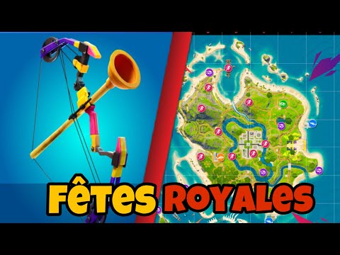 JE DÉCOUVRE LE MODE FÊTE ROYALE SUR FORTNITE ...