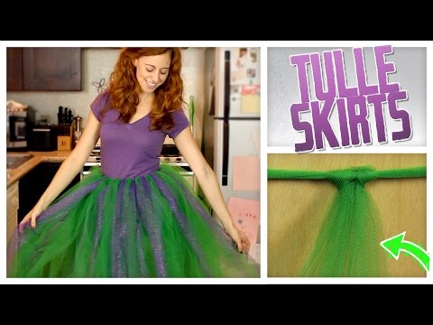 DIY No-Sew Tulle Skirt! - Do It, Gurl