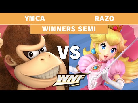 WNF 2.10 YMCA (Donkey Kong, Wario) vs Razo (Peach) - Winners Semi Finals - Smash Ultimate