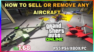 How to Sell / Remove Any Aircraft in GTA 5 online 2022 | How to Remove Aircraft in Hanger