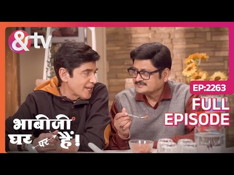 क्या Vibhuti अच्छा खाना बना थे है? | Bhabi Ji Ghar Par Hai Full Ep 2263 | 8 Feb 24 @andtvchannel