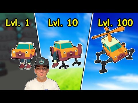 VIREI O CARRO MUTANTE QUE SE TRANSFORMA EM ARANHA VOADORA!!