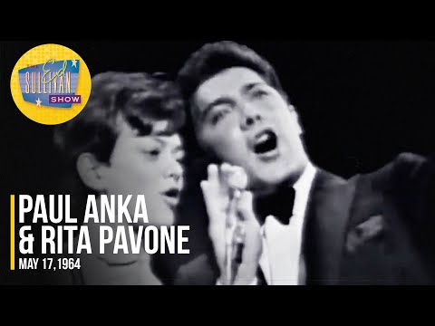 Paul Anka & Rita Pavone "Ogni Volta" on The Ed Sullivan Show