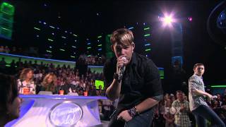 true HD Scotty McCreery &amp; James Durbin duet &quot;Start a Band&quot; - American Idol 2011 (May 12)