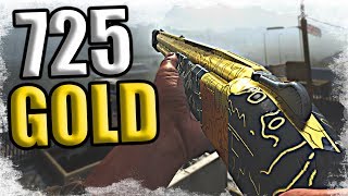 GOLD 725 SHOTGUN! - Modern Warfare Gold Camo 725 Gameplay (MW 725 Best Class)