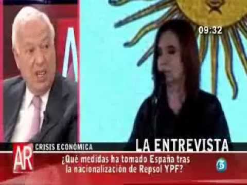 Entrevista con José Manuel García Margallo sobre la expropiación de YPF