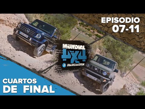 Comparativa 4×4 al límite!: Mercedes Clase G vs Suzuki Jimny | Mundial 4×4 Diariomotor