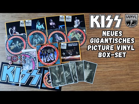 UNBOXING - KISS Rock And Roll Over Winter Tour 76-77 Vinyl Box Set | With cool inserts